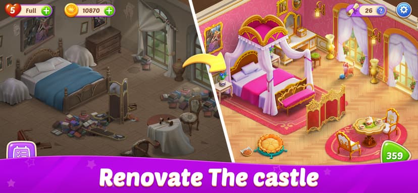 Castle Story: Puzzle & Choice screenshot 1 - screenshot