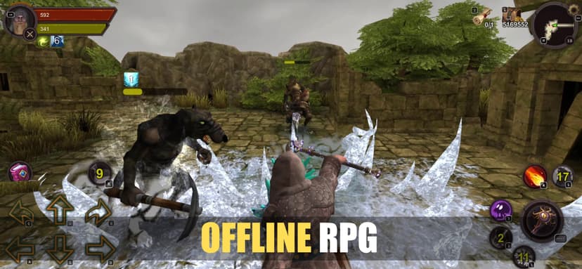Dungeon Ward: Dark Offline RPG screenshot 1 - screenshot