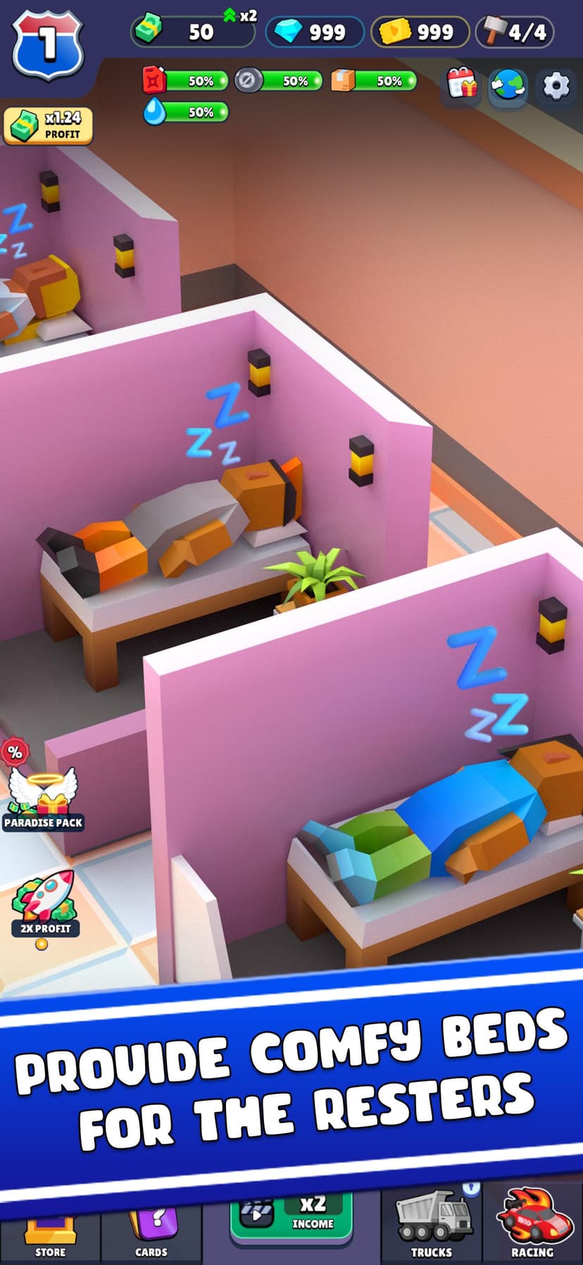 Rest Stop Tycoon Idle Games screenshot 4 - screenshot