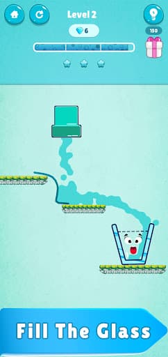 Fill the Glass - Puzzle Game screenshot 2 - screenshot