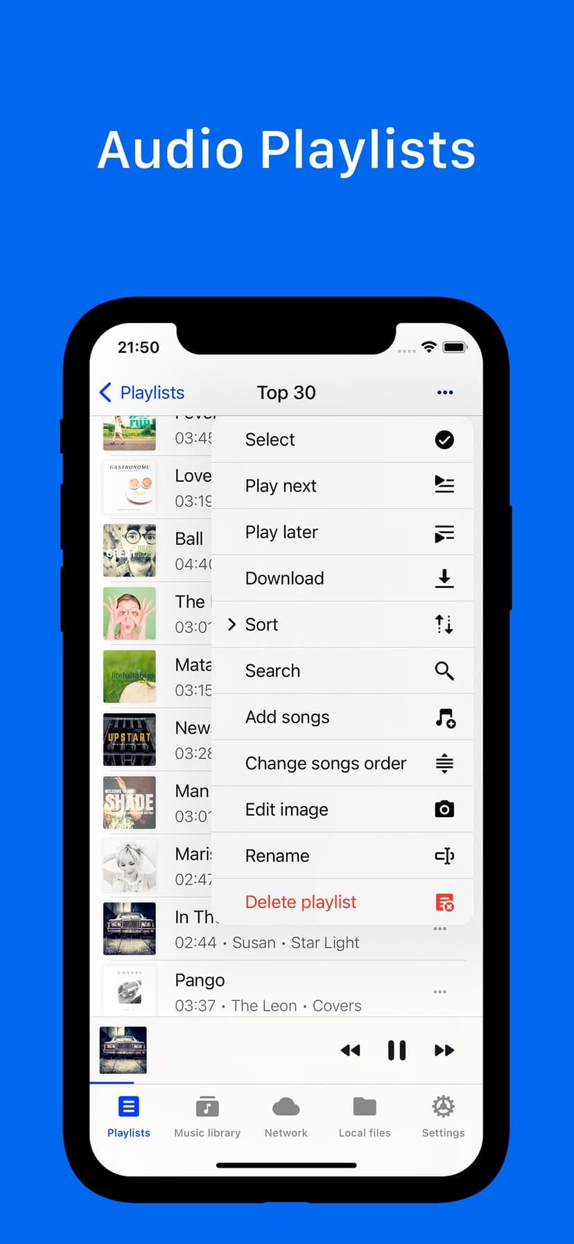 Musicbox: player for Dropbox screenshot 3 - screenshot