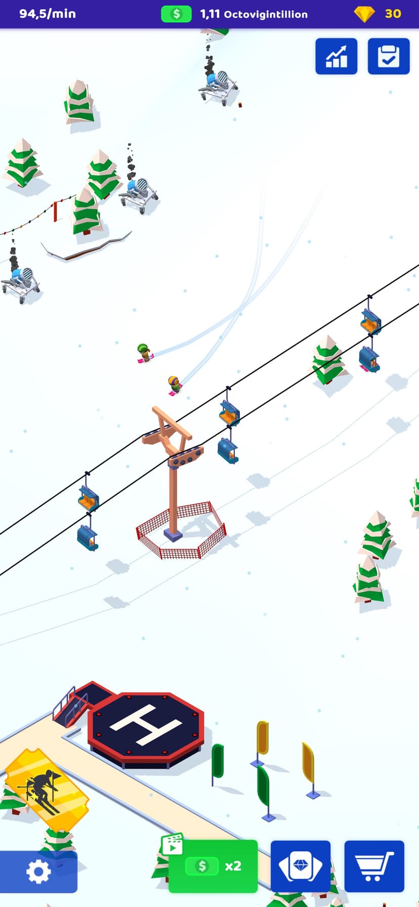 Ski Resort: Idle Tycoon screenshot 2 - screenshot
