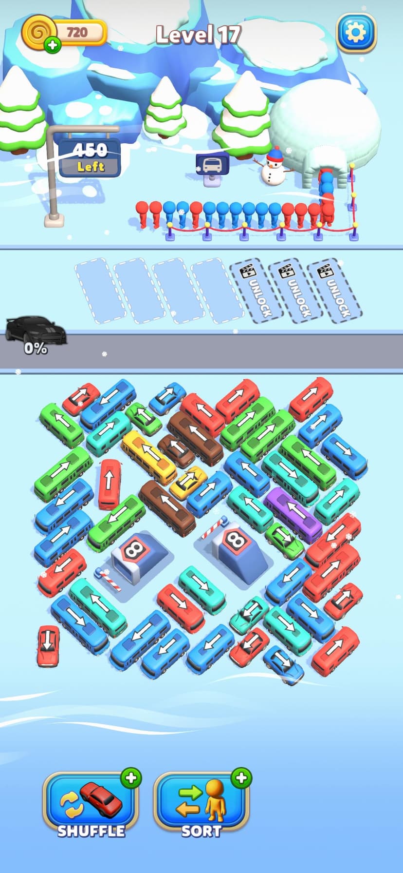 Bus Mania - Car Parking Jam screenshot 9 - screenshot