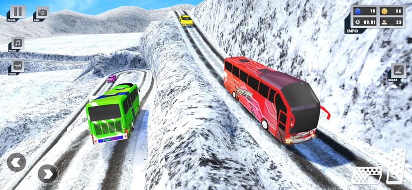 Coach Bus Simulator Game 2023 screenshot 1 - screenshot