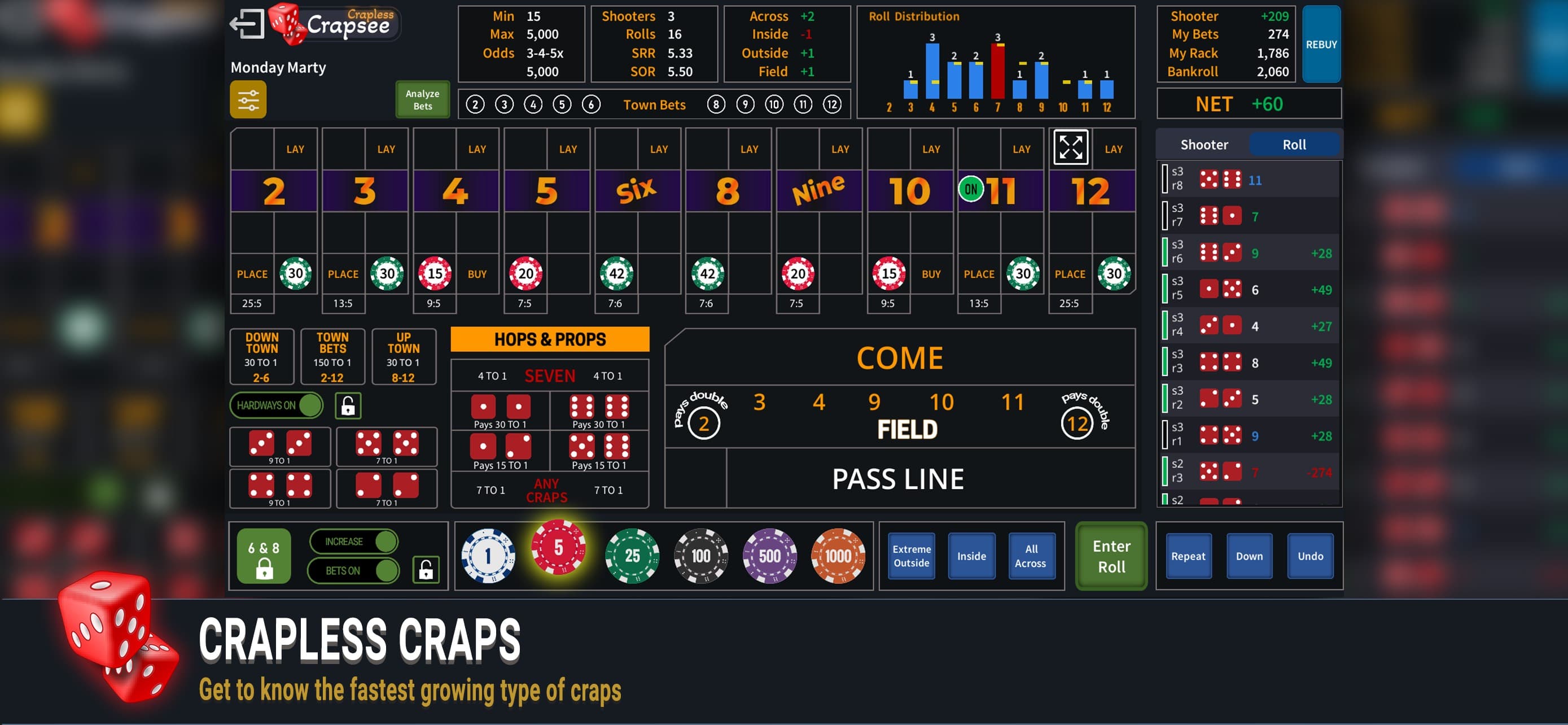 Crapsee screenshot 2 - screenshot