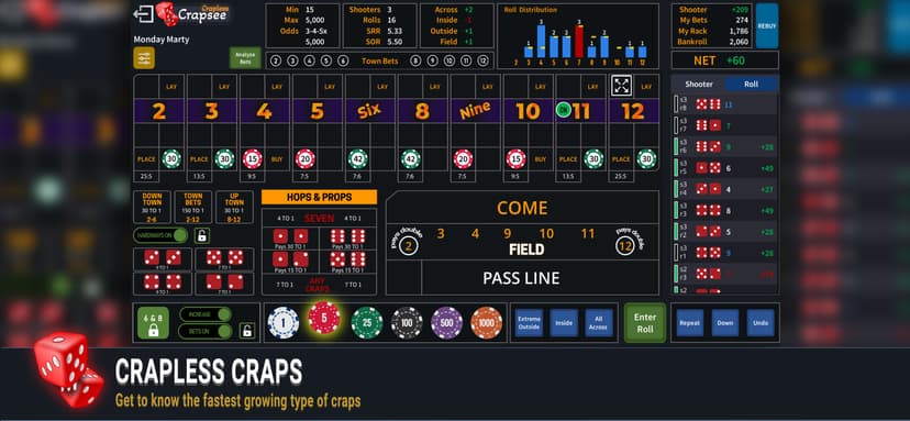 Crapsee screenshot 2 - screenshot