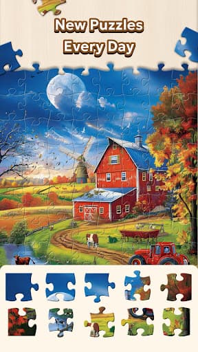 Jigsaw Puzzle - Countryside screenshot 8 - screenshot