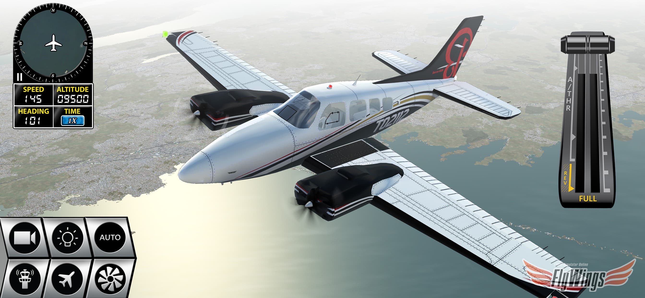 Flight Simulator FlyWings 2016 screenshot 1 - screenshot