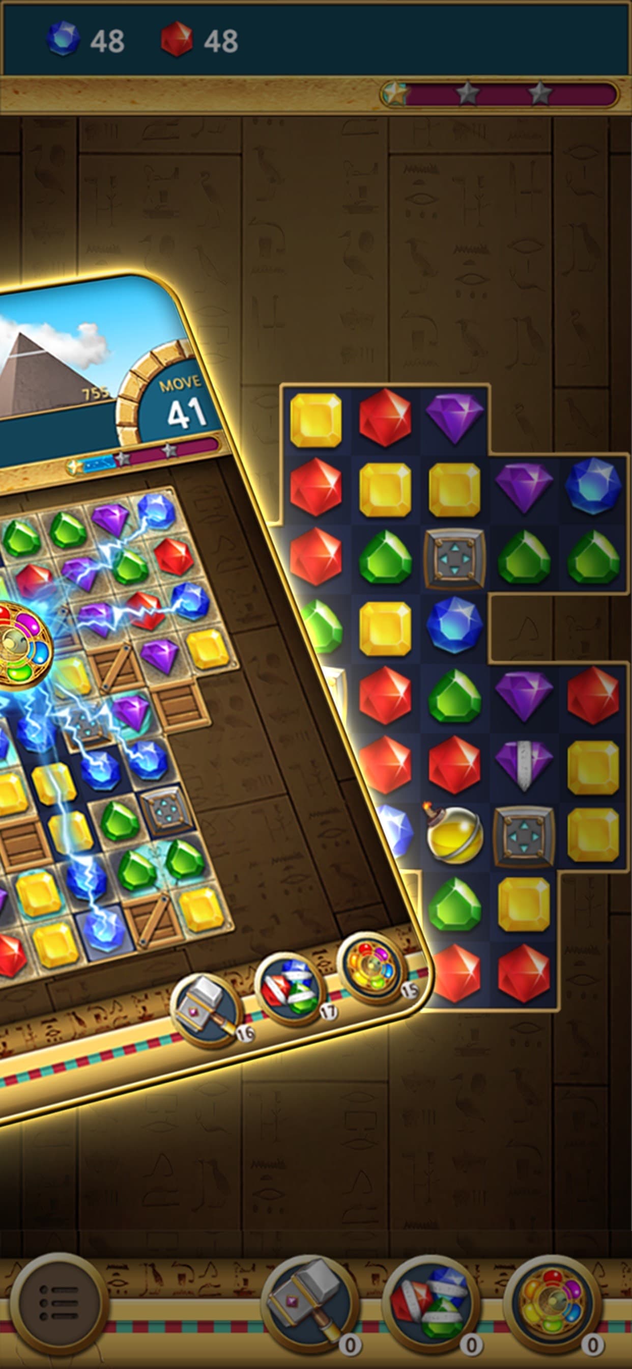 Jewels Pharaoh screenshot 2 - screenshot