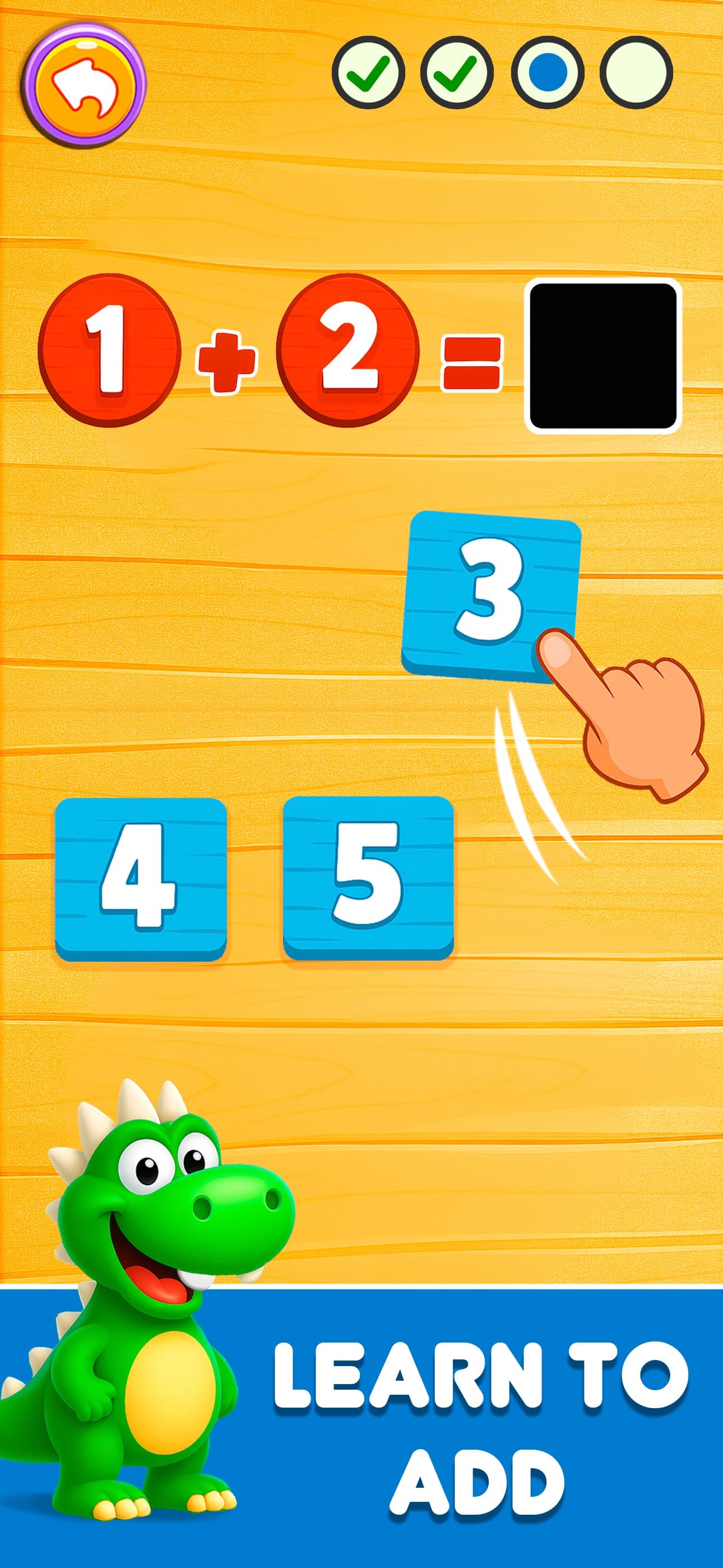 Counting Game & Addition: Dino screenshot 5 - screenshot