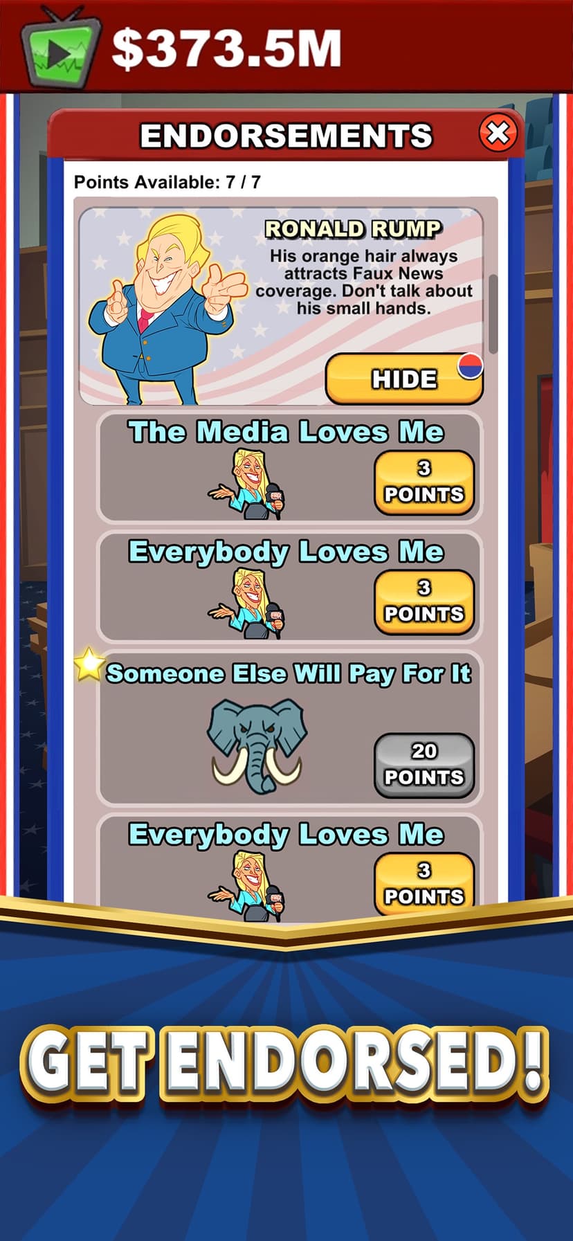 Pocket Politics: Idle Money screenshot 5 - screenshot
