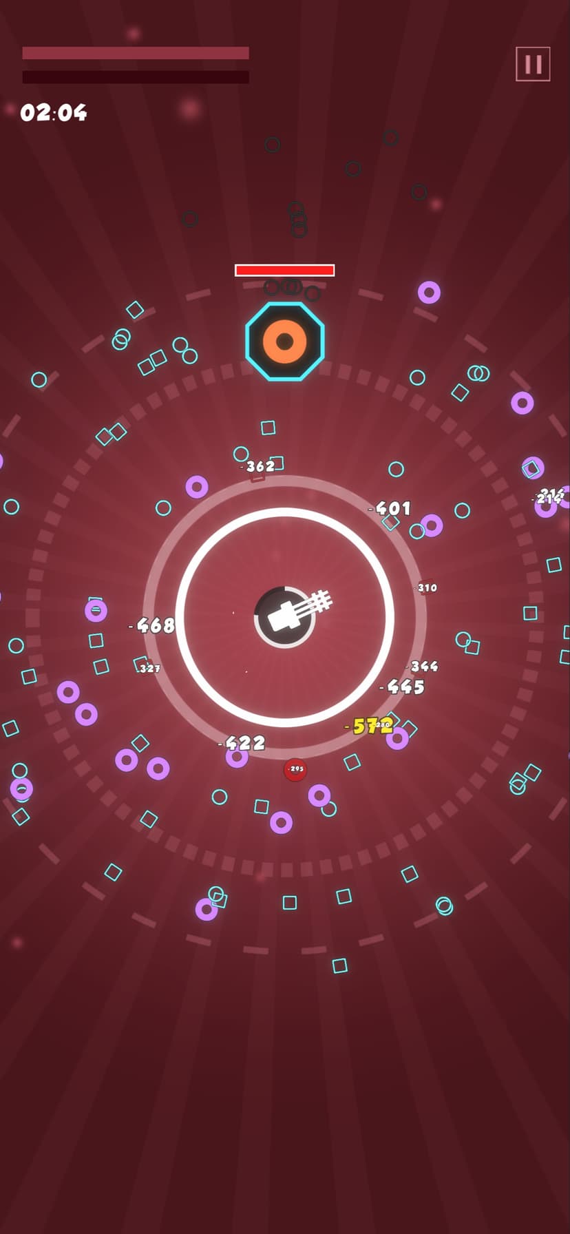 Geometry Tower: Idle Defense screenshot 1 - screenshot