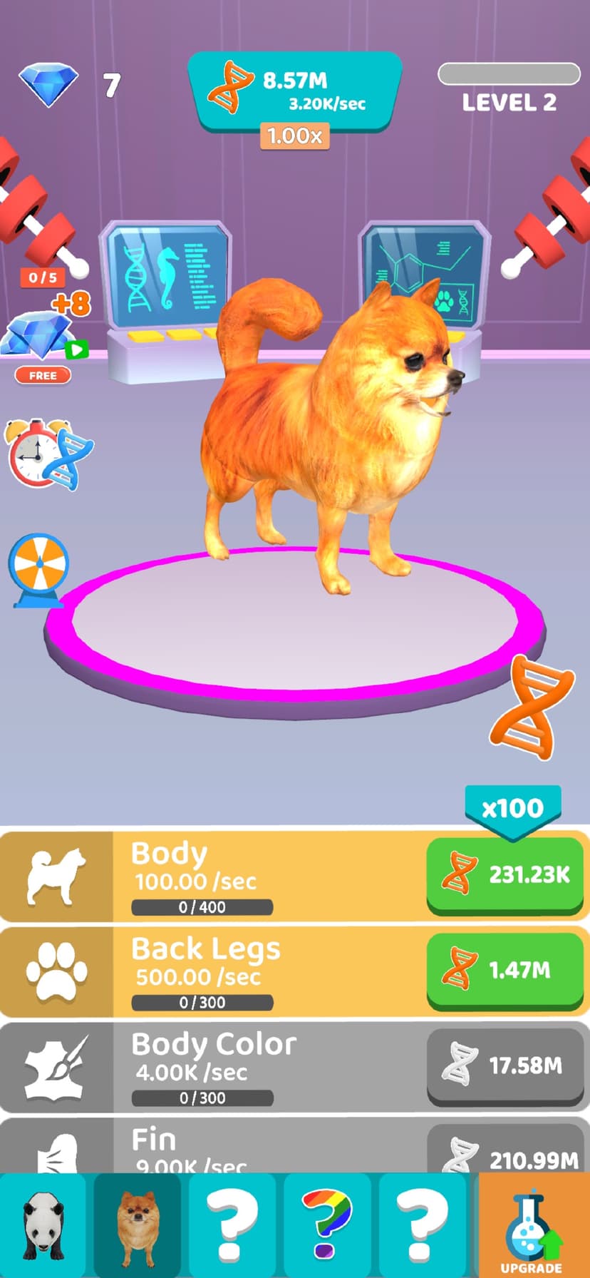 Idle Animal Evolution screenshot 6 - screenshot