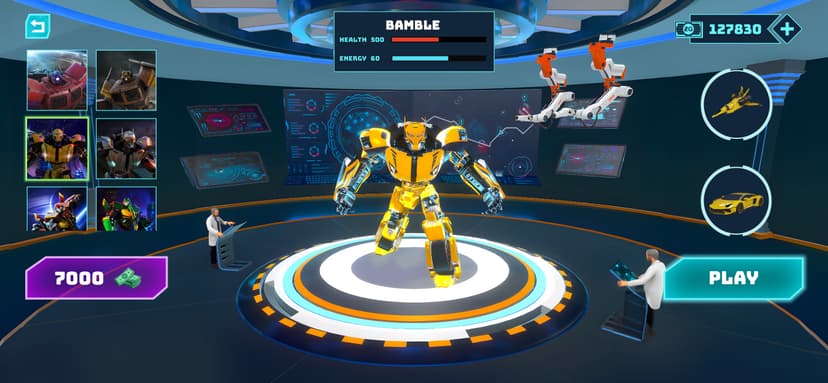 Robot Car Transform Battle screenshot 5 - screenshot