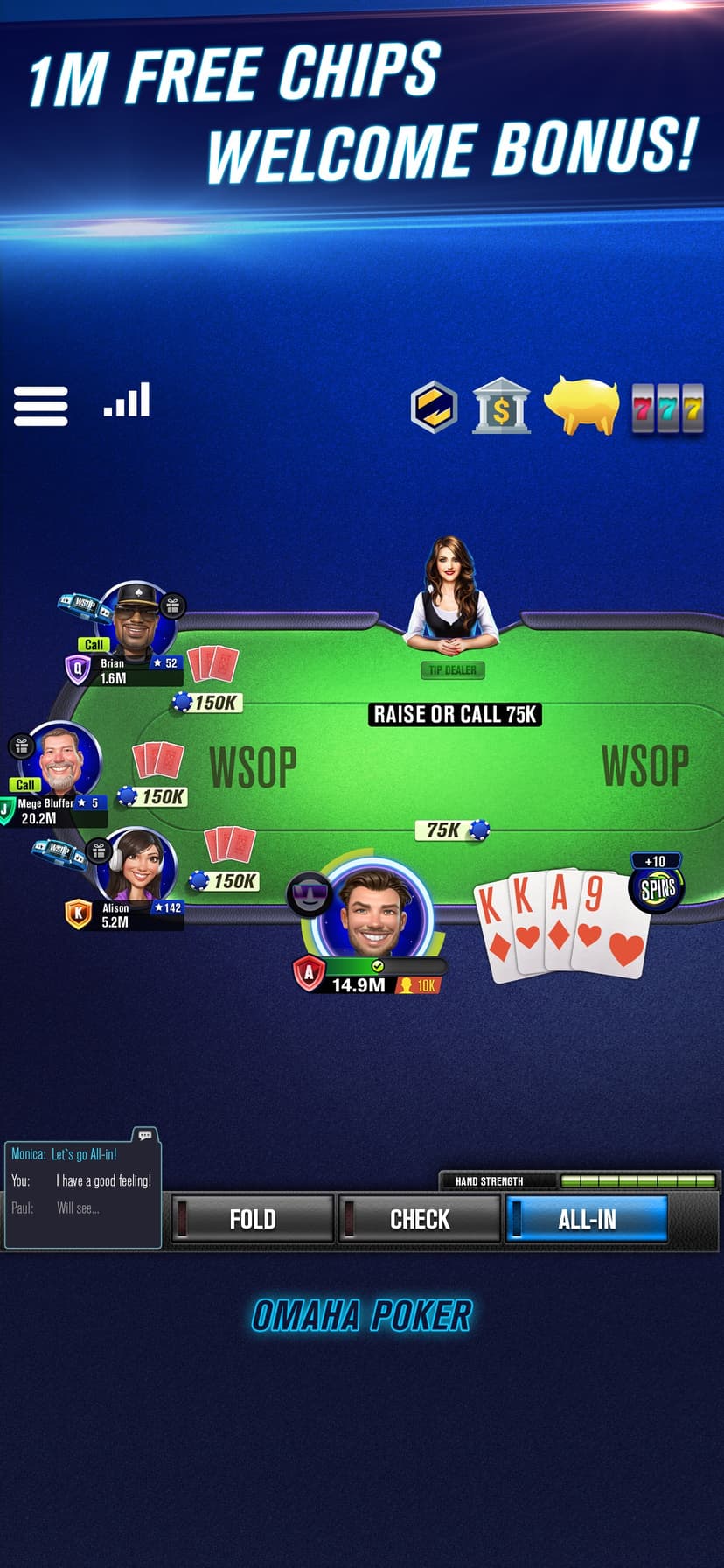 WSOP Poker: Texas Holdem Game screenshot 3 - screenshot