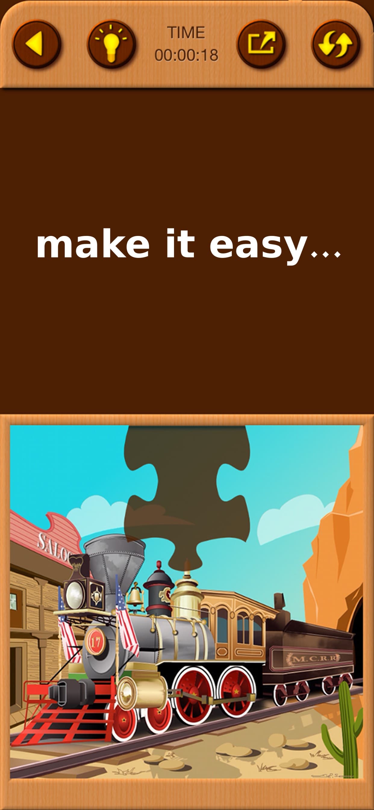 Train Jigsaw Puzzles for Kids screenshot 5 - screenshot