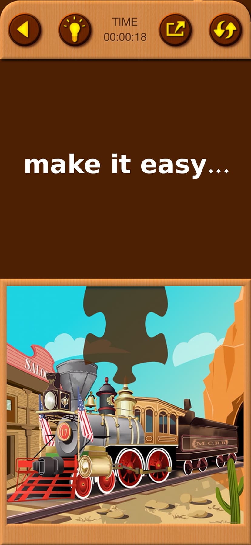 Train Jigsaw Puzzles for Kids screenshot 5 - screenshot