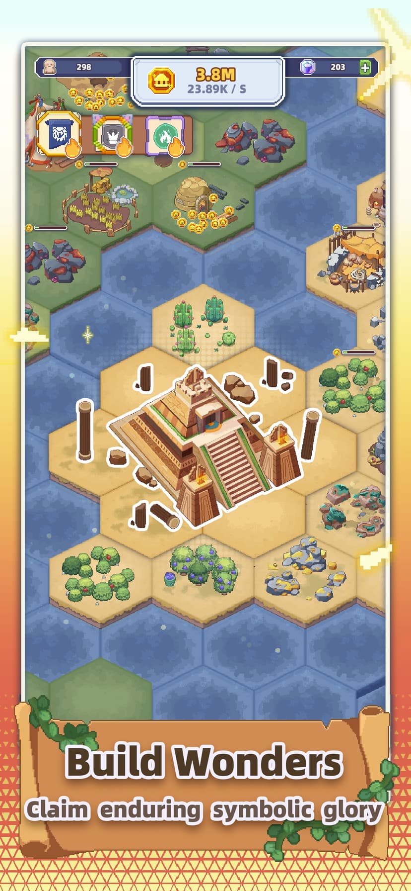 Pixel Civilization: Idle Game screenshot 2 - screenshot