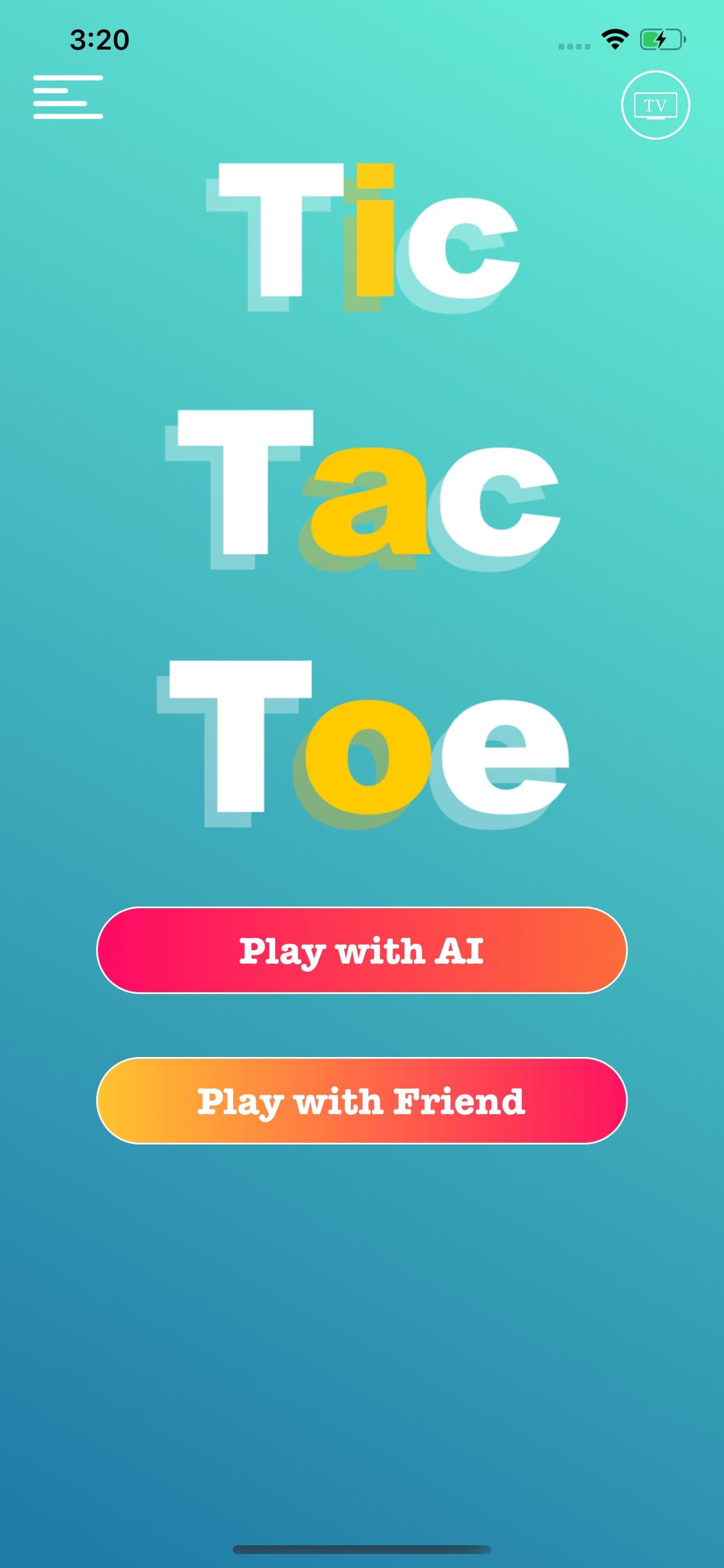 Tic Tac Toe 3-in-a-row widget screenshot 2 - screenshot