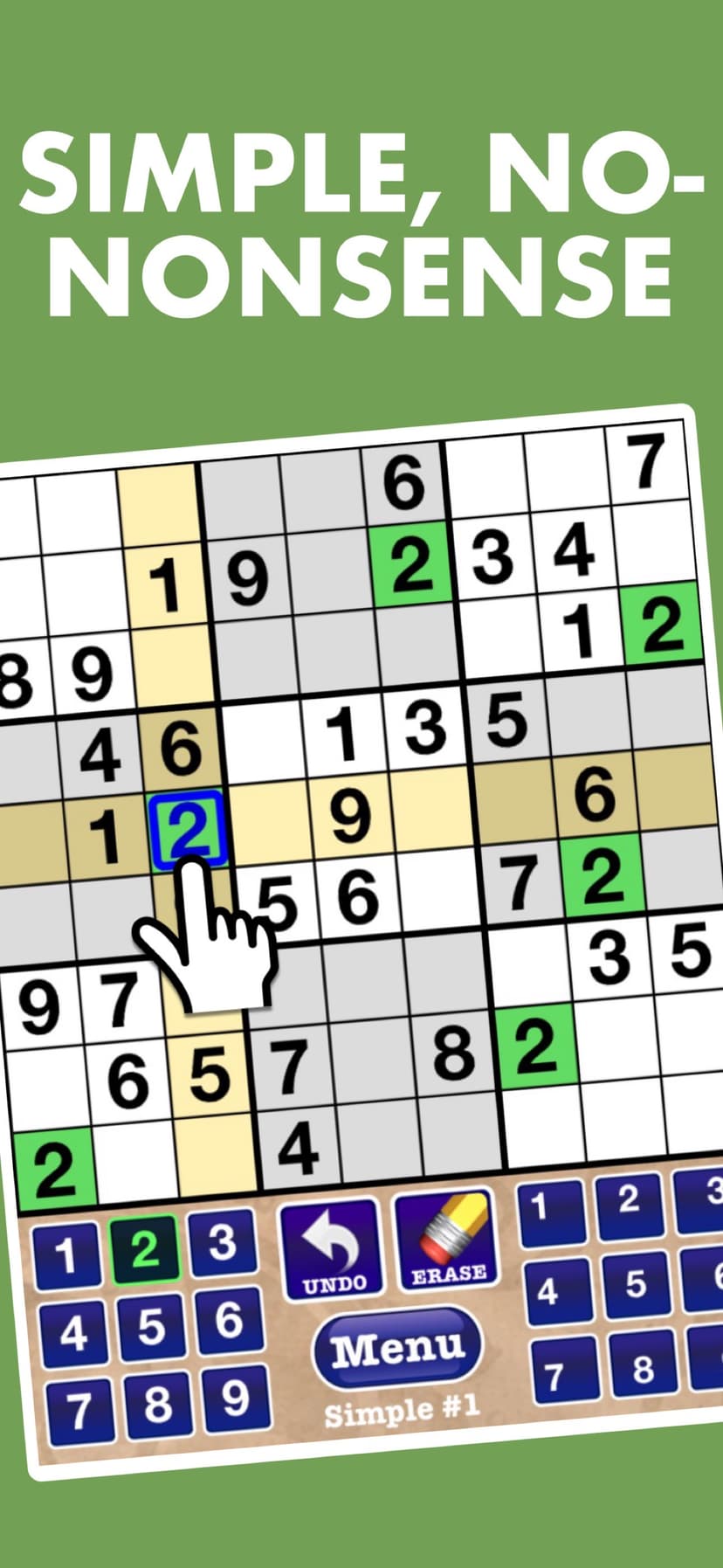 Stress Free Sudoku Game Book! screenshot 1 - screenshot