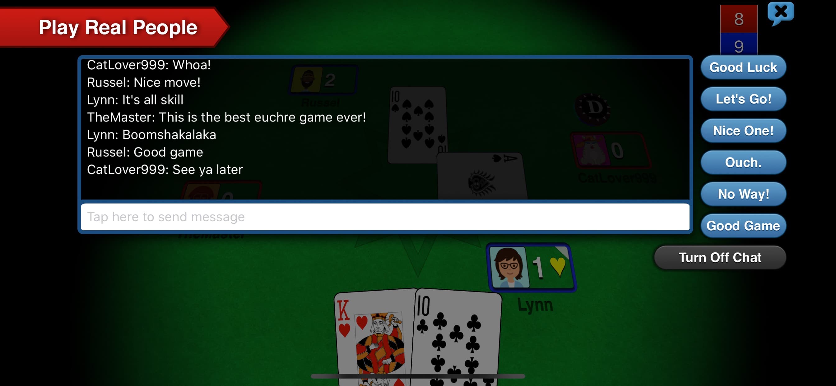 Euchre 3D screenshot 5 - screenshot