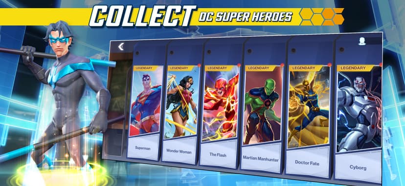 DC Worlds Collide Strategy RPG screenshot 2 - screenshot