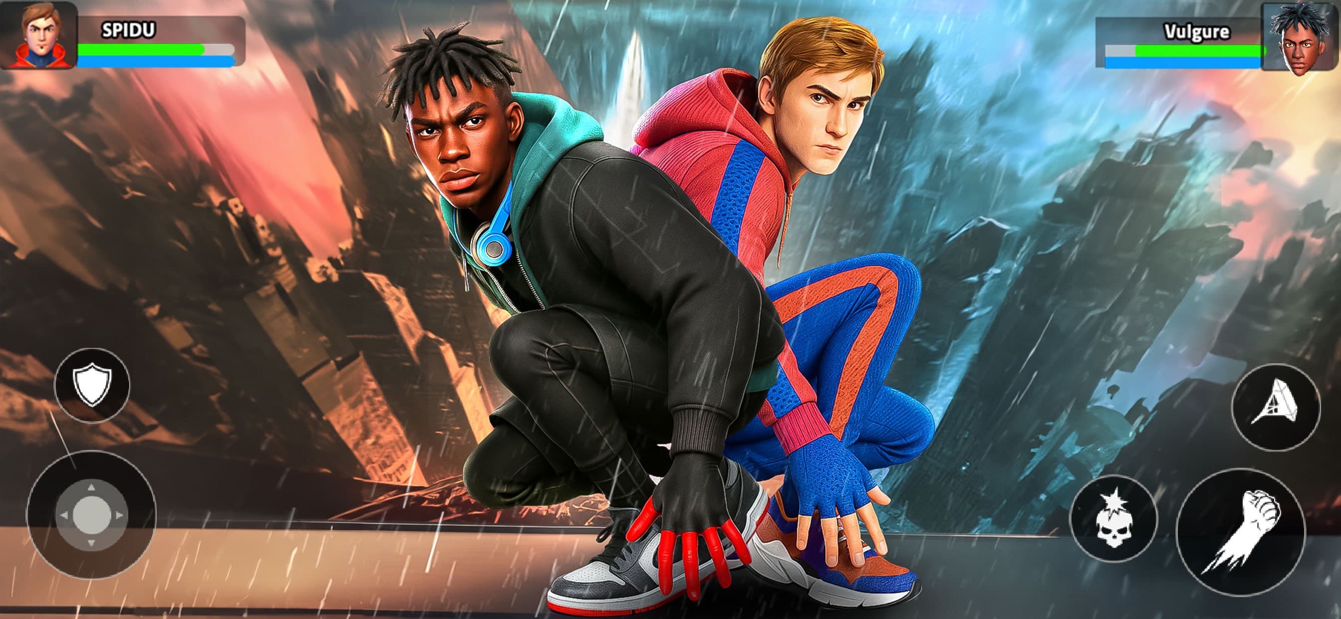 Spider Rope Hero : Hero Wars screenshot 1 - screenshot