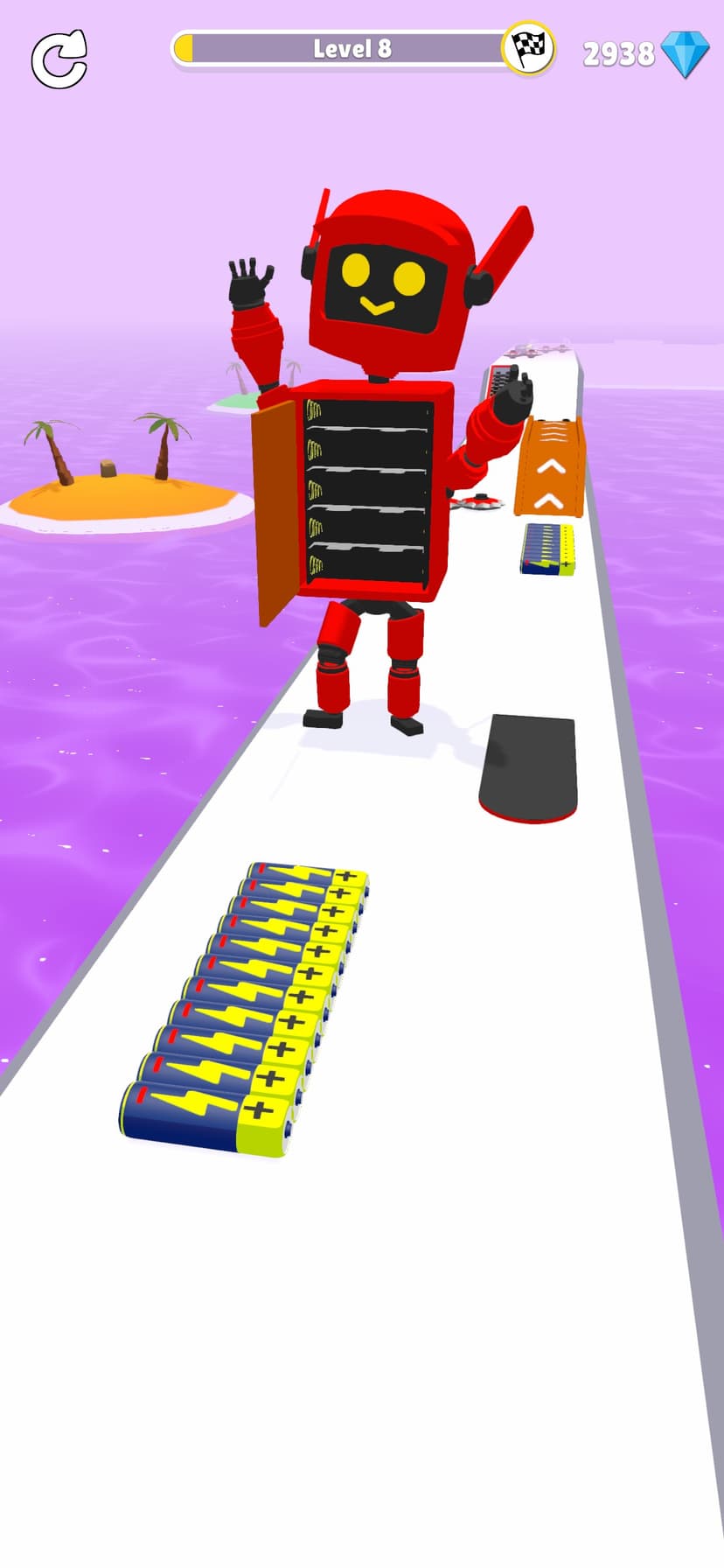 Battery Run 3D screenshot 1 - screenshot