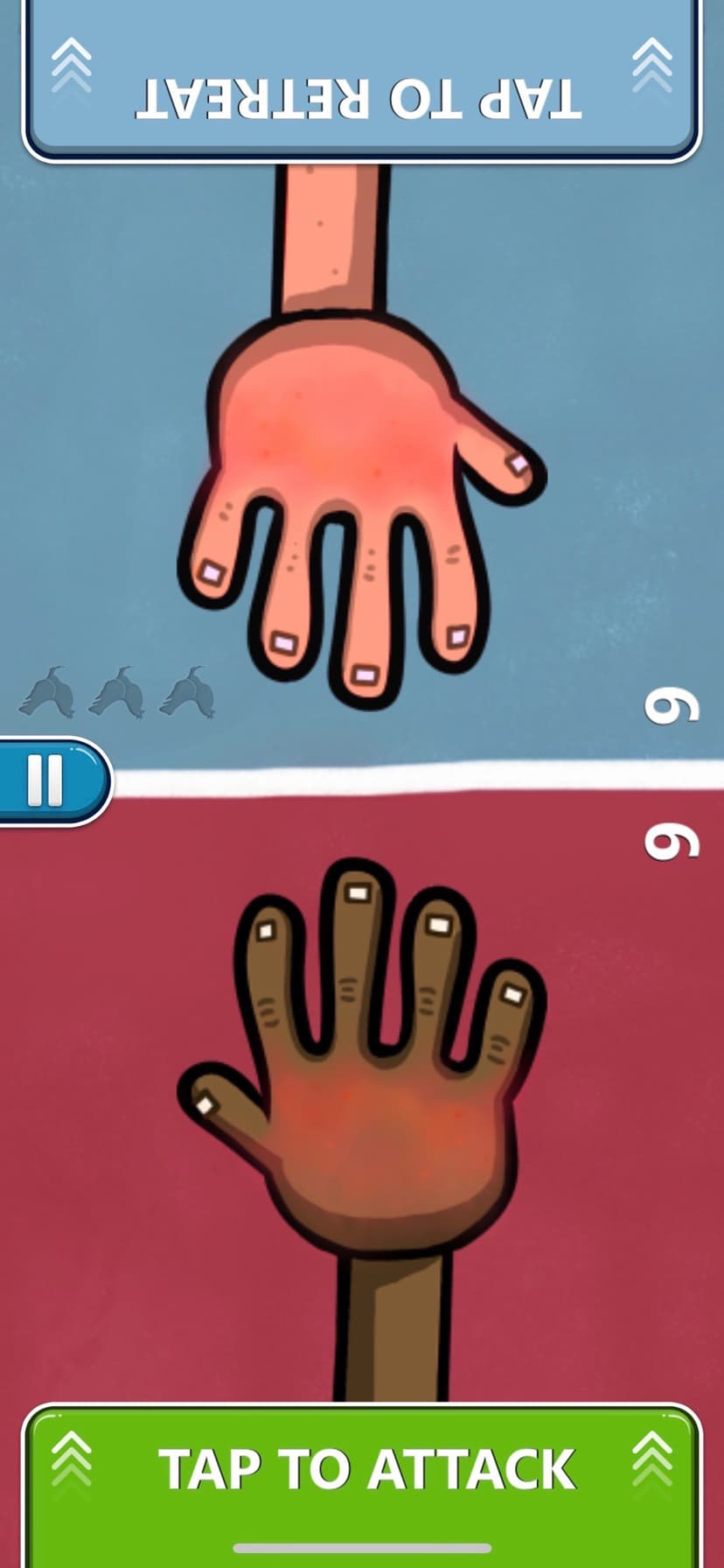Red Hands - Fun 2 Player Games screenshot 1 - screenshot