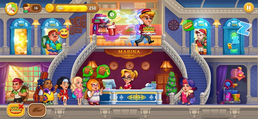 Dream Hotel: Hotel Manager screenshot 1 - screenshot