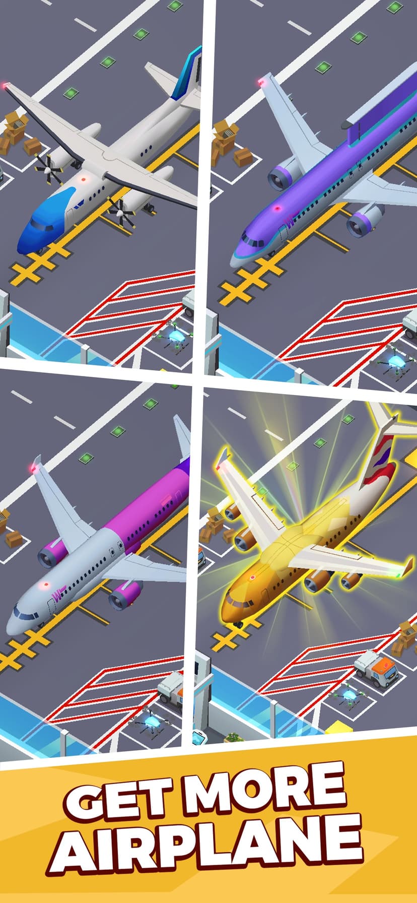 Idle Airport Empire Tycoon screenshot 5 - screenshot