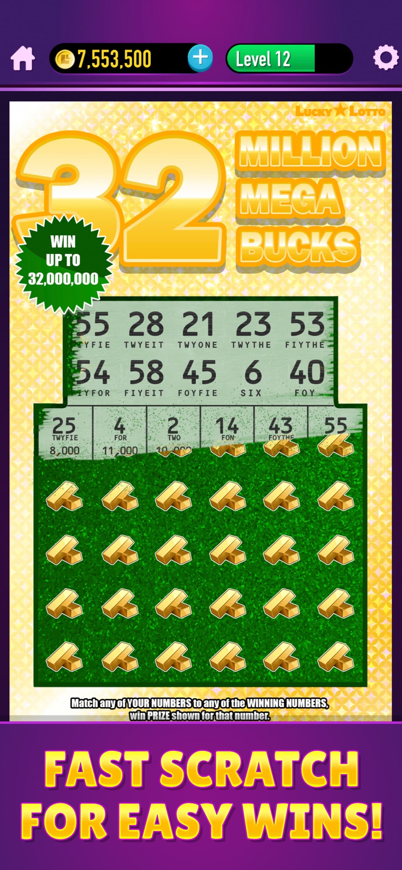 Lucky Lotto - Mega Scratch Off screenshot 7 - screenshot