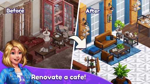Piper's Pet Cafe - Solitaire screenshot 1 - screenshot