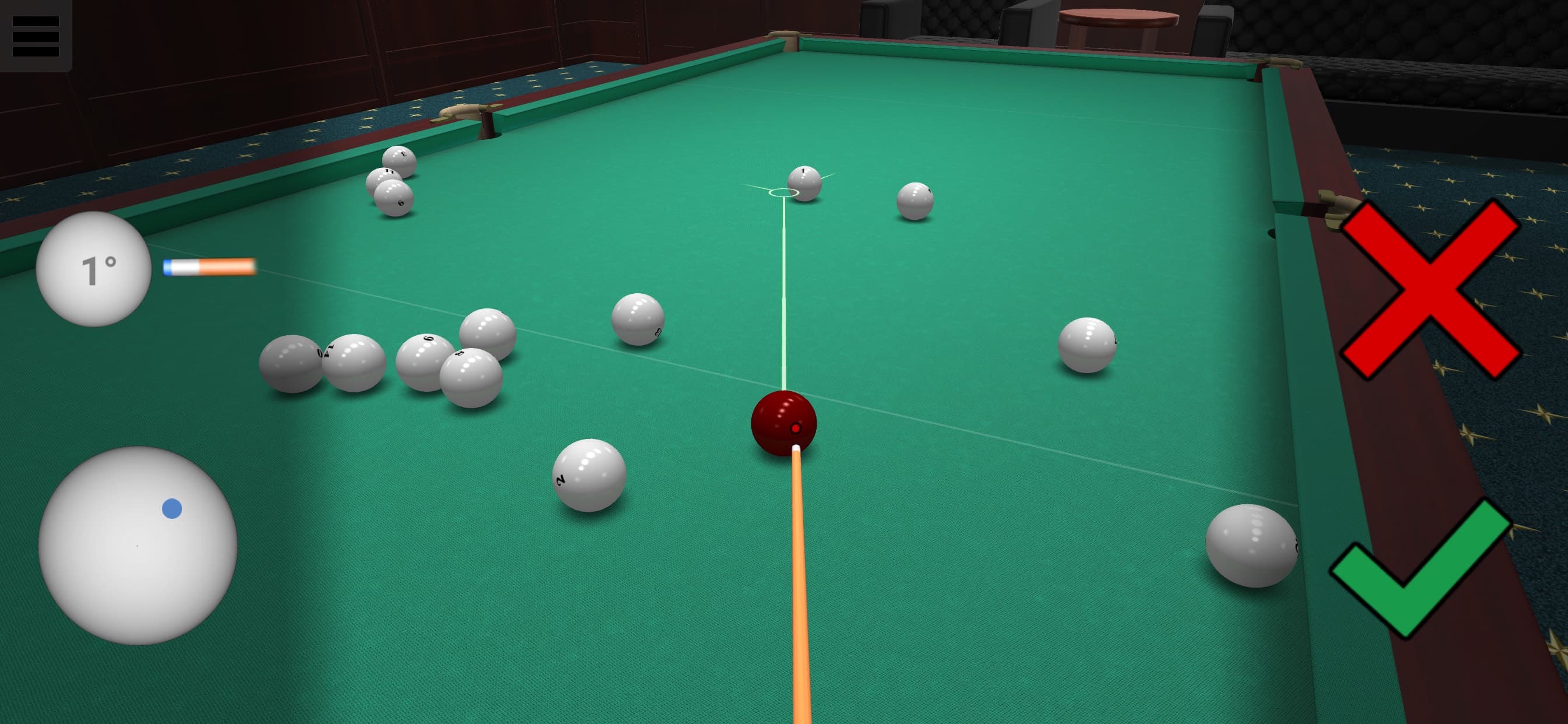 Pyramid Billiard screenshot 4 - screenshot