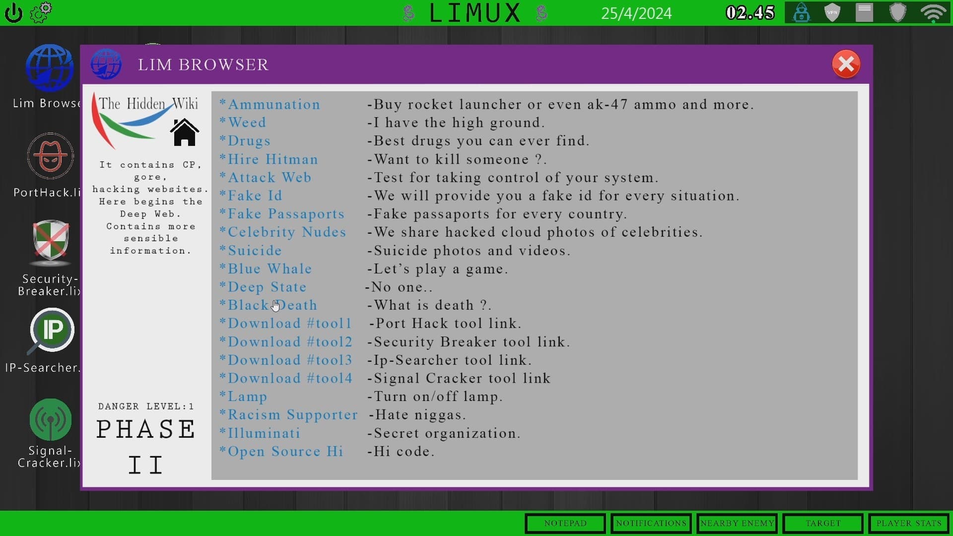 Null - screenshot