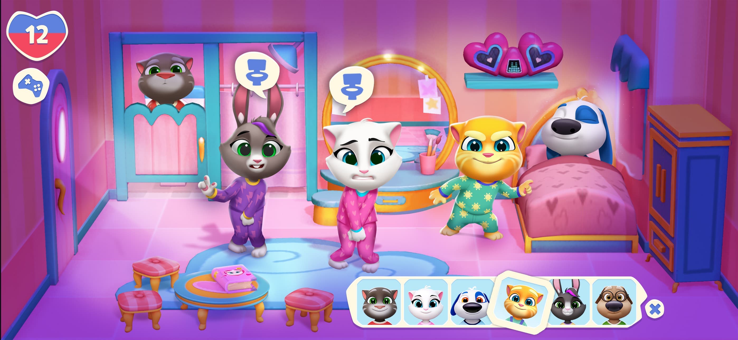 My Talking Tom Friends 2 screenshot 2 - screenshot