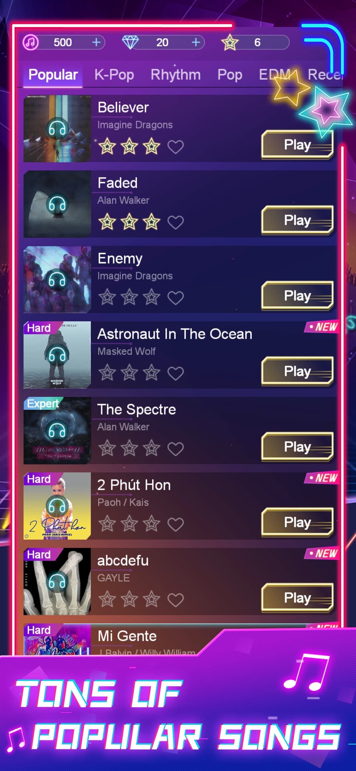 Piano Tap - EDM Music Game screenshot 1 - screenshot