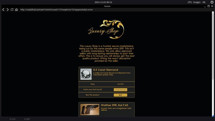 Null - screenshot