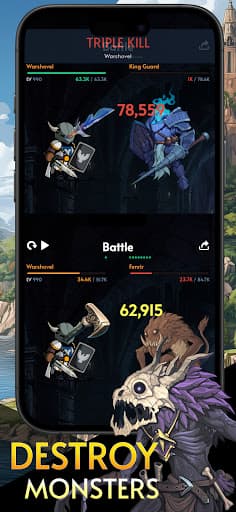 Warshovel: Idle RPG screenshot 1 - screenshot