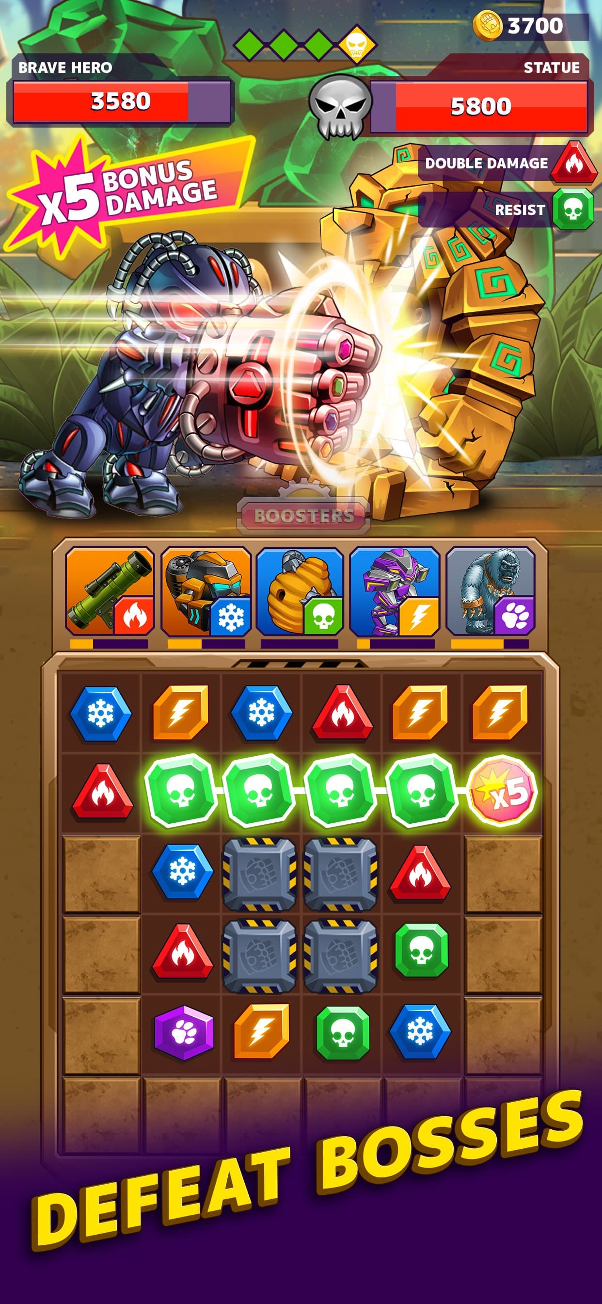 Battle Lines: Puzzle Fighter screenshot 4 - screenshot