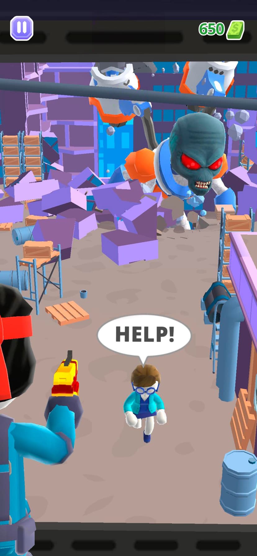 Heli Monsters - Giant Hunter screenshot 3 - screenshot