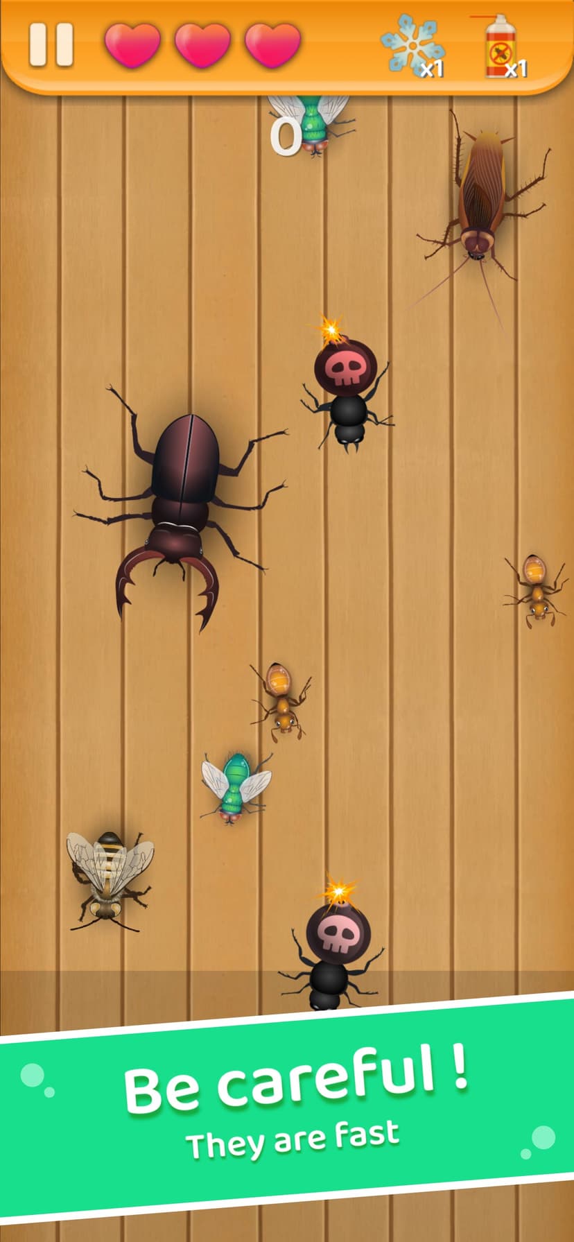 Bug Smasher HD screenshot 3 - screenshot