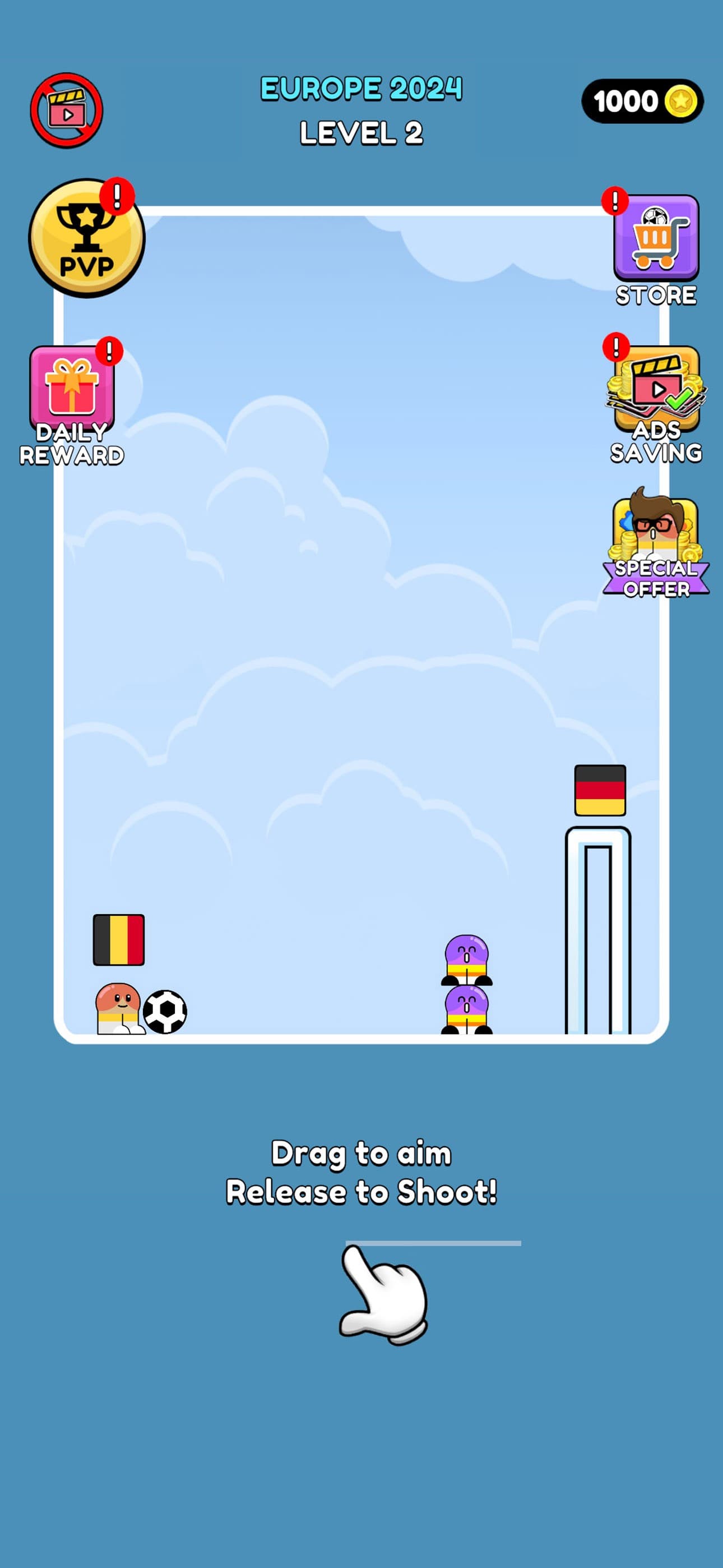 Soccer Game: Score a Goal screenshot 1 - screenshot