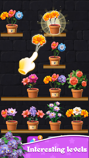 Flower Triple Sort:Blossom 3D screenshot 1 - screenshot