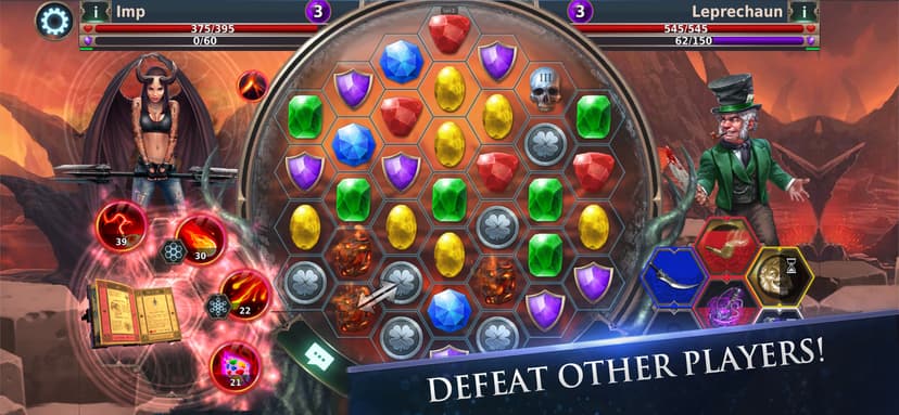 Gunspell 2- Match 3 Puzzle RPG screenshot 5 - screenshot