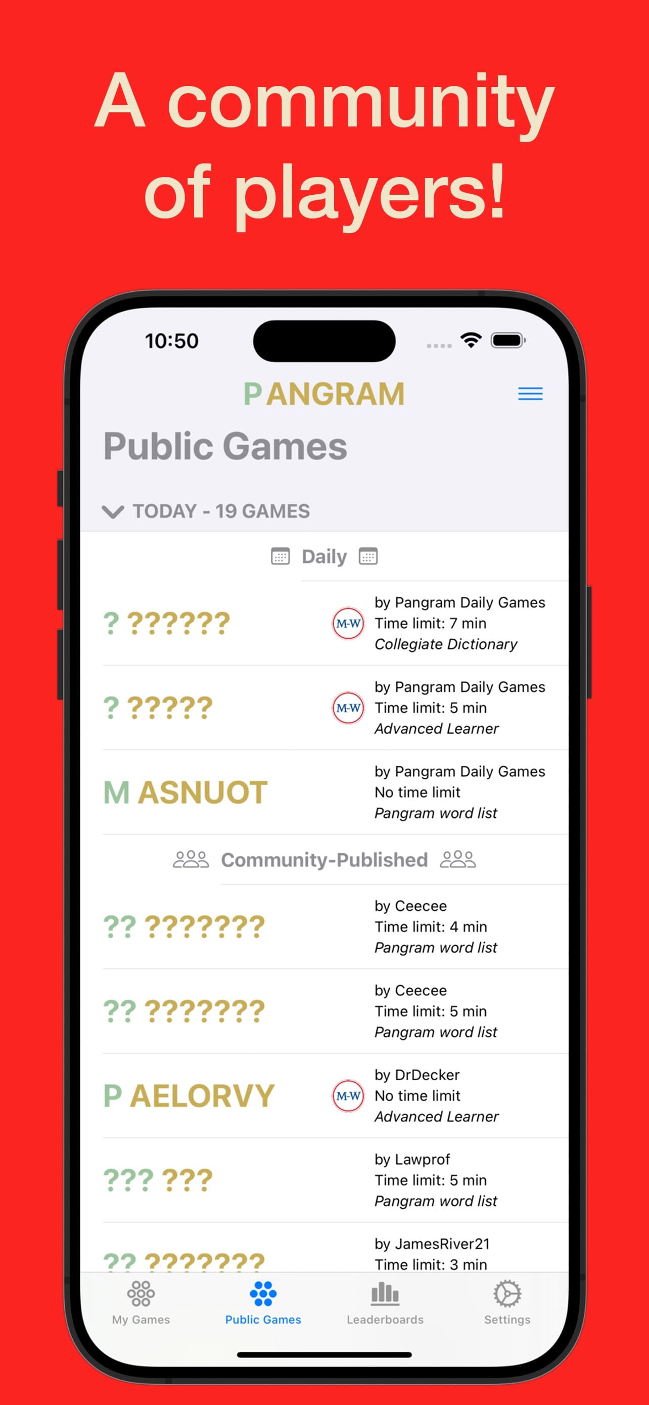 Pangram screenshot 2 - screenshot
