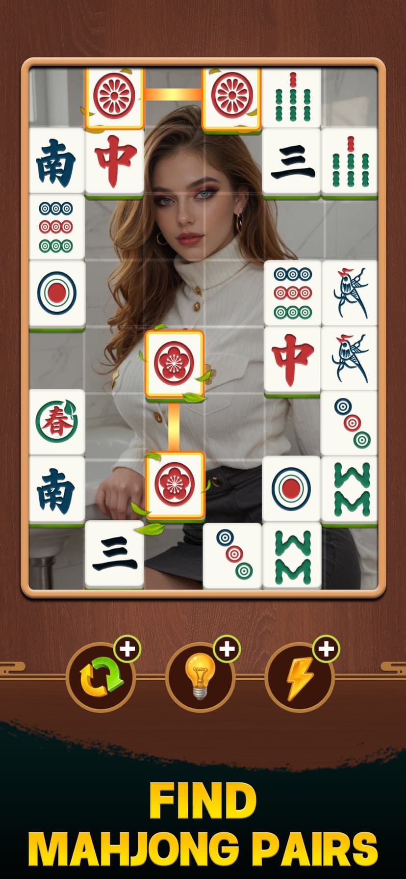 Romantic Mahjong Slide screenshot 3 - screenshot