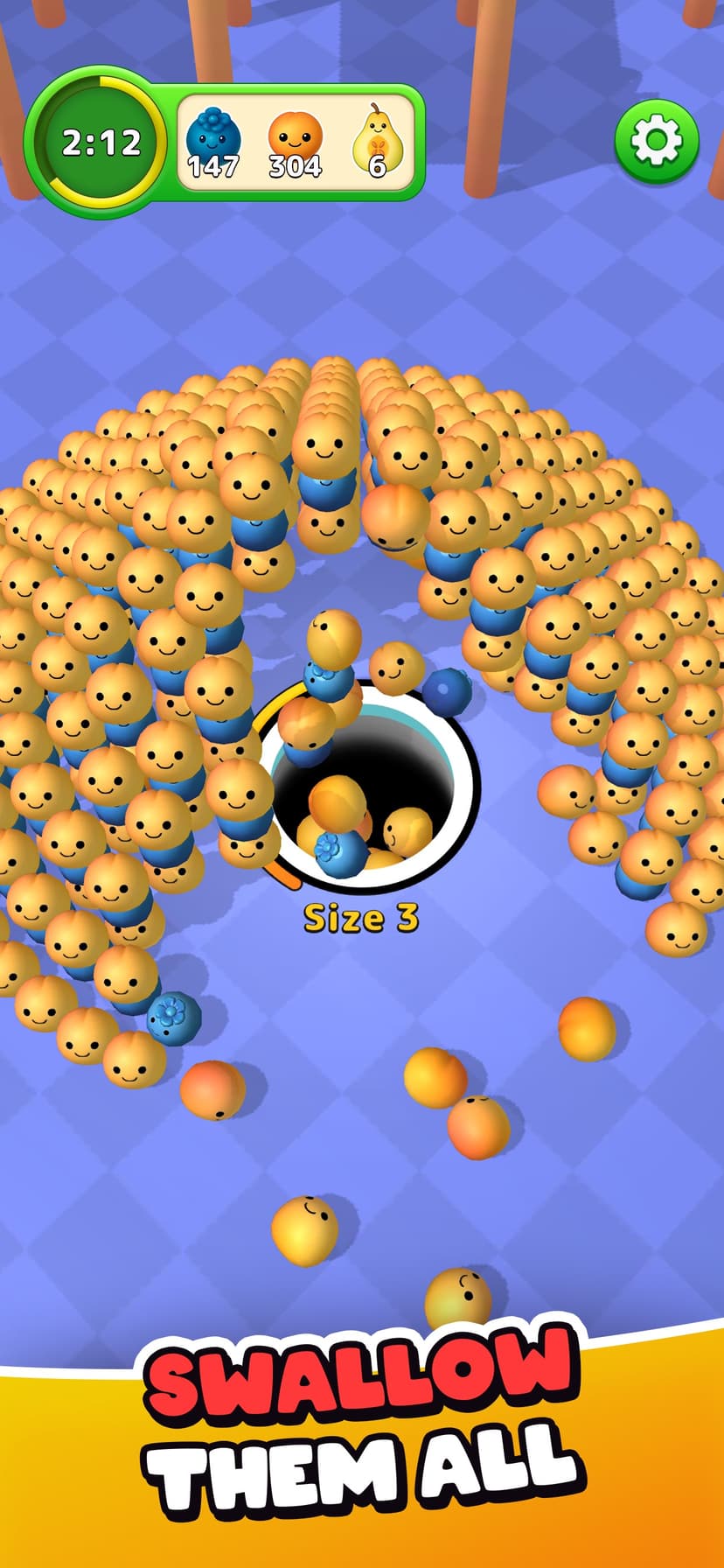 Jelly Hole: Roll & Eat Pals screenshot 1 - screenshot