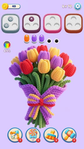 Wool Frenzy: 3D Yarn Games screenshot 4 - screenshot