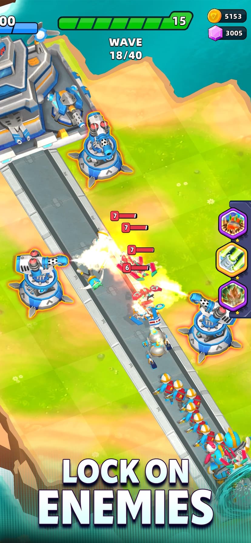 Raid Rush: Tower Defense TD screenshot 4 - screenshot